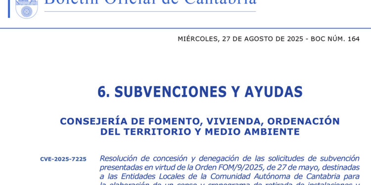 Boletín Oficial de Cantabria – Maquetación